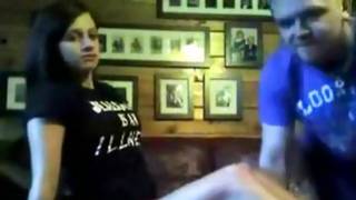 This brown-haired maiden is forcing her gent to lick on her mouth-watering snatch hole